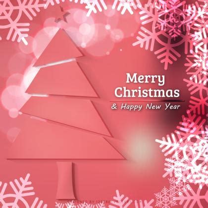 Pink Christmas Snowflakes Background Design