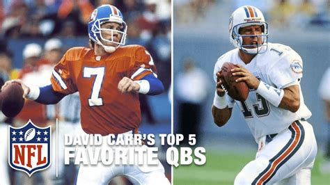 Top 5 Quarterbacks of All Time According to David Carr | NFL Now - YouTube