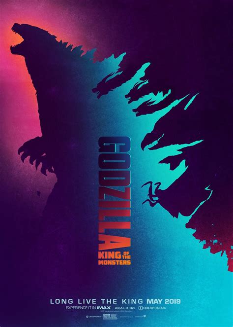 Winning submission for Godzilla: King of the Monsters movie poster contest. Original post and ...