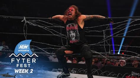 Jericho v Kingston in a Barbed Wire Everywhere Death Match | AEW ...