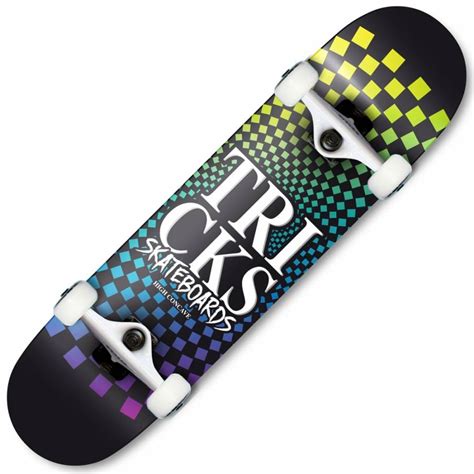 Tricks Skateboards Abiss Complete Skateboard 8.0" - Tricks Skateboards from Native Skate Store UK