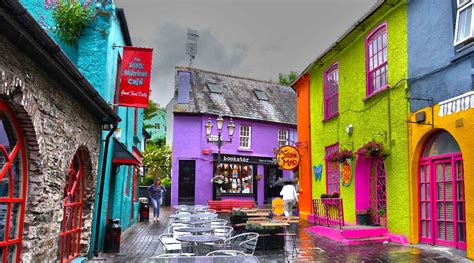 Kinsale Old Town, most colorful places in Ireland and the world