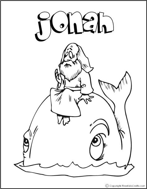 Jonah Coloring Pages at GetDrawings | Free download