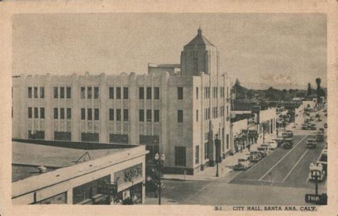 City Hall Santa Ana, CA Postcard