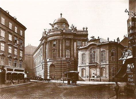 The old Burgtheater (prior to 1888) | Bulgarian architecture, Vienna ...