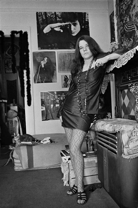 Janis Joplin photographed by Jim Marshall in her... - Eclectic Vibes