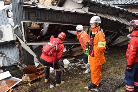 In pictures: rescue missions continue in Japan after Earthquake