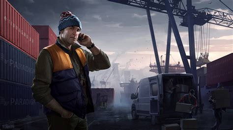 ArtStation - Escape from Tarkov - Dealer "Skier"