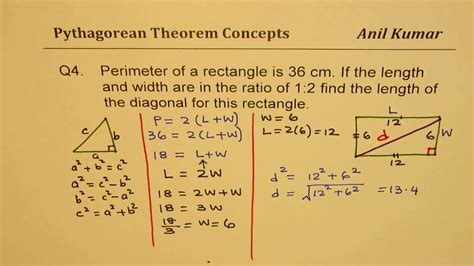 The Pythagorean Theorem Applications