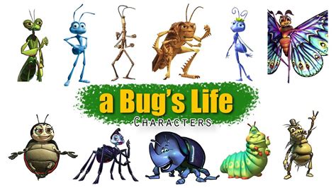 A Bug's Life / a Bug's Life Characters Real Life Insects / Leo & Lia ...