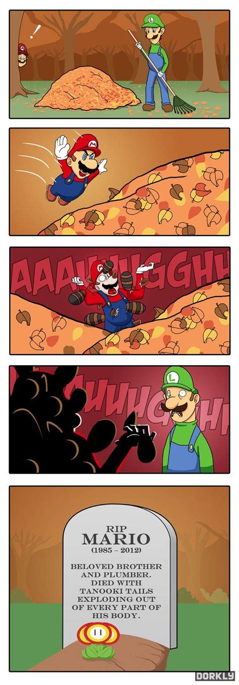 Mario's greatest prank. | Video Game Blog | Mario funny, Mario comics, Pranks