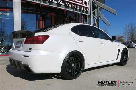 Lexus IS-F with 20in TSW Rouen Wheels exclusively from Butler Tires and ...