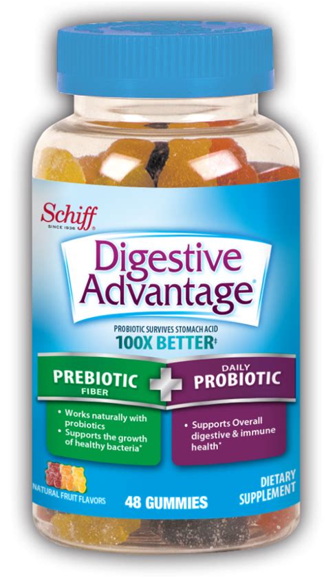 DIGESTIVE ADVANTAGE® Prebiotic Plus Probiotic Gummies