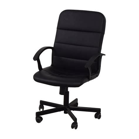 75% OFF - IKEA IKEA Black Office Chair / Chairs