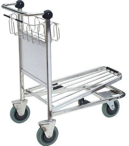 Stainless Steel Airport Baggage Trolley by Suyal Industries Pvt Ltd ...