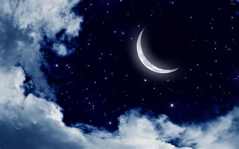 Sky And Moon Wallpapers - Wallpaper Cave