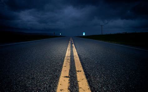 Dark Highway HD Desktop Wallpaper 18006 - Baltana