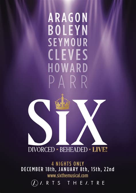 NEWS: Six the Musical to Play at the Arts Theatre – Love London Love Culture