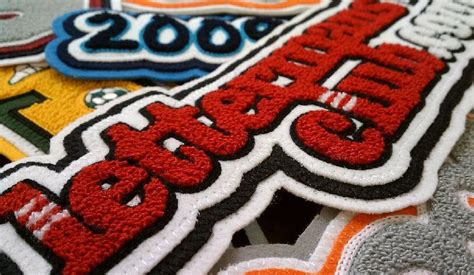 Chenille and Felt Patches - Personalized Patches |Customize Patches Made