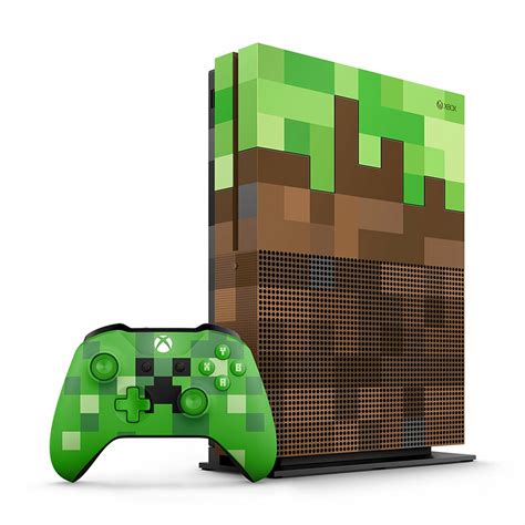 Console Xbox One S édition Limitée Minecraft - 1 To