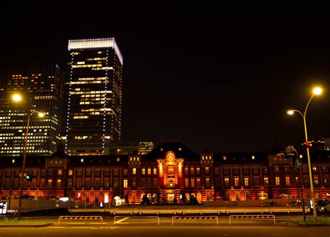 Tokyo Station Night View free image download