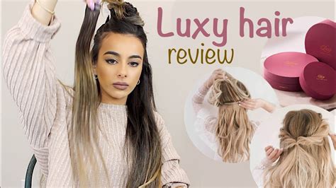 LUXY HAIR SEAMLESS extensions: BETTER THAN TAPE-INS?! Review, demo and tips for blending!! - YouTube