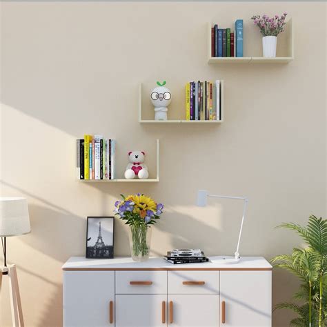 Multiple Combinations Wall Mounted Bookshelf For Kids Bookshelf Organization BS023 - Welcome to ...