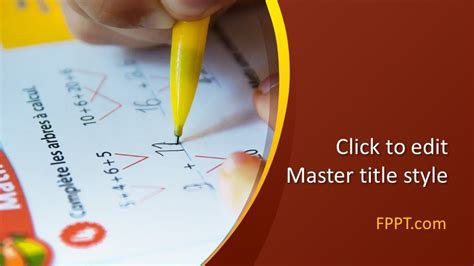 Free Math PowerPoint Template - Free PowerPoint Templates