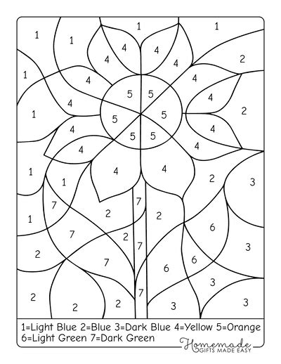 Share 80 best coloring pages with numbers , download and print for free ...