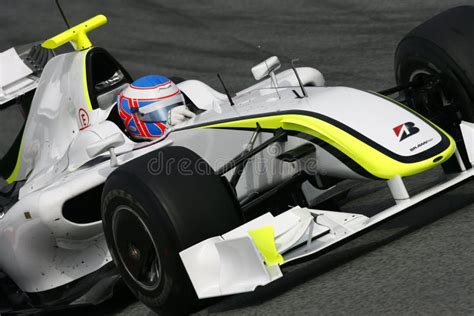 F1 2009 - Jenson Button Brawn GP Editorial Image - Image of ...