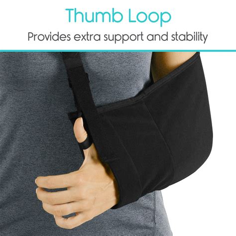 Arm Sling by Vive - Medical Sling for Broken Fractured Bones - Adjustable Arm, | eBay