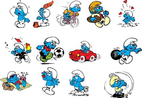 Smurf Logo Image Svg