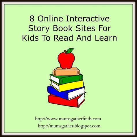 8 Online Interactive Story Book Sites For Kids To Read And Learn ...