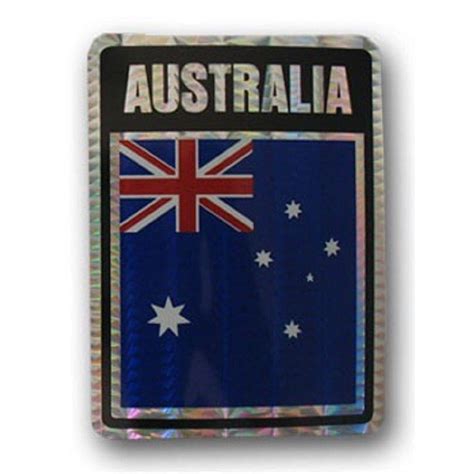 Australia Country Flag Reflective Decal Bumper Sticker - Walmart.com - Walmart.com