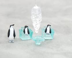 1:48 Ice Block Furniture ~ Penguins ~ Icicle Chandelier | Stewart ...