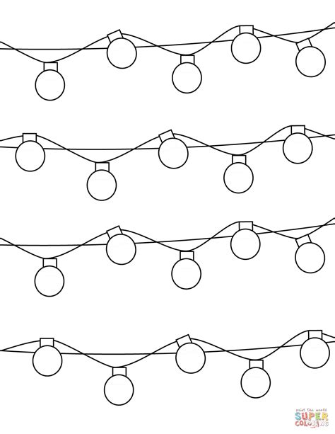 String Lights Drawing at GetDrawings | Free download