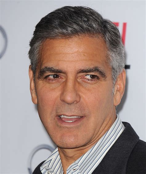 George Clooney Caesar Haircut - what hairstyle is best for me