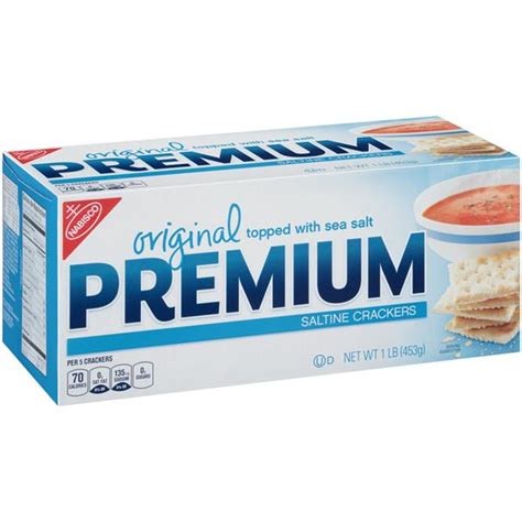 Nabisco Original Premium Saltine Crackers | Hy-Vee Aisles Online Grocery Shopping