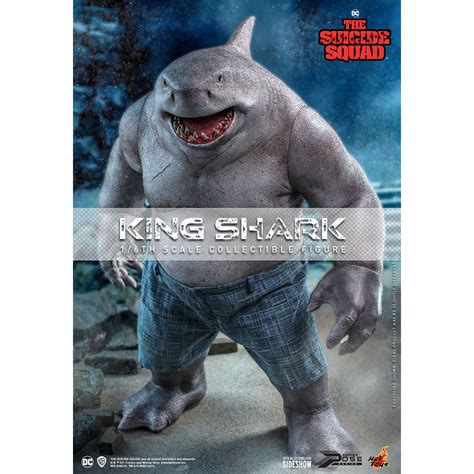 DC King Shark 1:6 Scale Figure Hot Toys 909107 PPS006