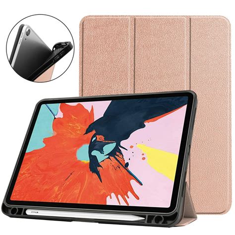 Allytech iPad 10.9" Case, iPad Air 4th Generation Case, Ultra Slim Pencil Holder Lightweight ...