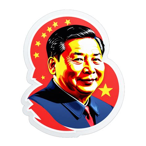 I made an AI sticker of xi jinping