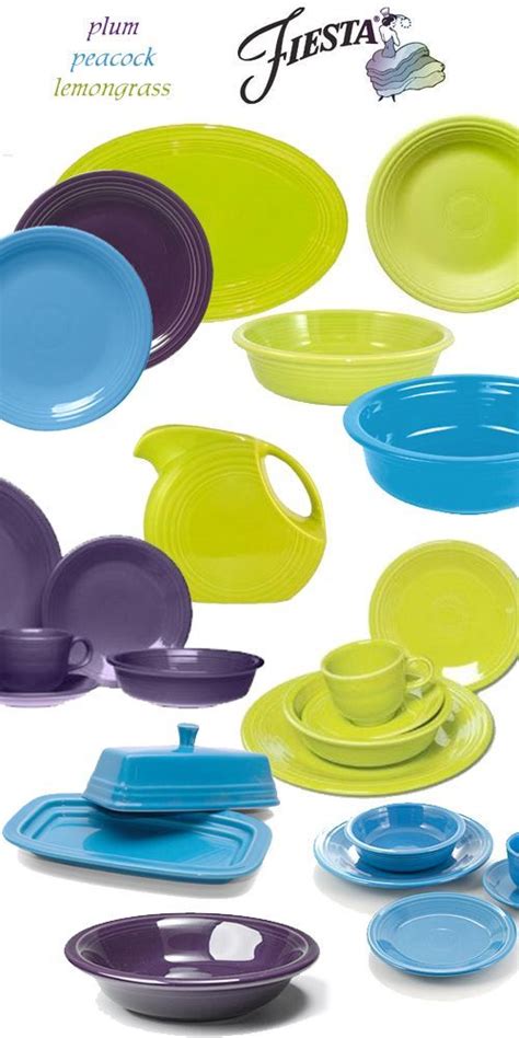 Fiestaware, Fiesta colors, Fiesta dinnerware