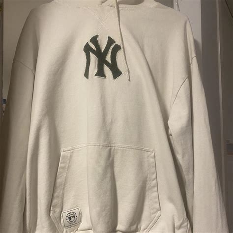 New York yankees genuine merchandise white and green... - Depop