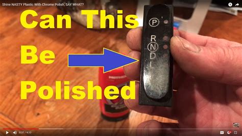 AMAZING! How To Shine Scratched Plastic in Minutes !! #polishing - YouTube