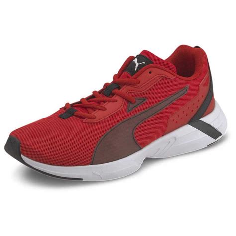 Puma Space Runner Running Shoes Red buy and offers on Runnerinn