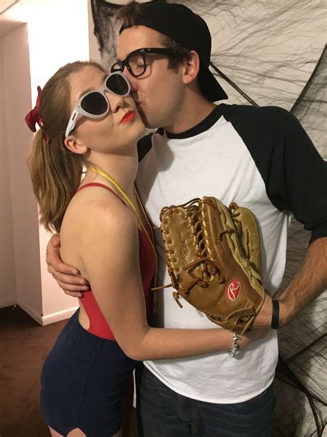 Wendy Peffercorn and Squints from The Sandlot Couple Costume | Best diy ...