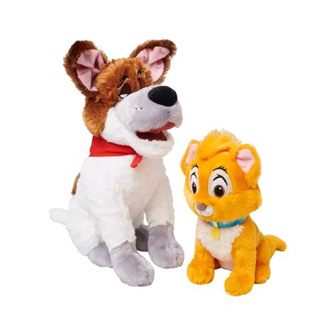 Oliver and Dodger Plush Set – Oliver & Company – Disney100 | DINUS Mall