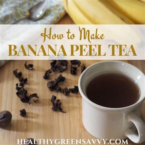 How to Make Banana Tea for Sleep (2 Banana Peel Tea Recipes)