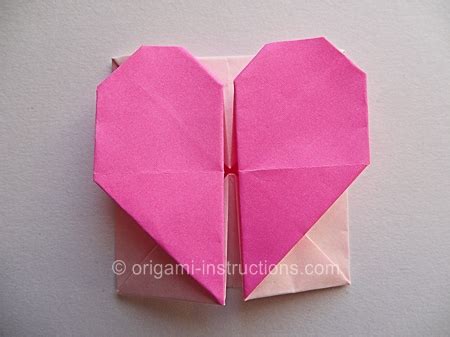 Origami Secret Heart Folding Instructions