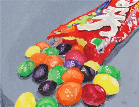 skittles water color by lacanic on DeviantArt